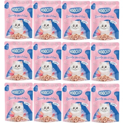 Moochie Beauty Skin&Coat Mince With Tuna 12 x 70 g