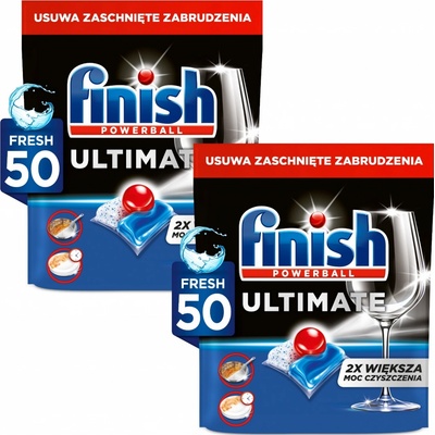 Finish Ultimate All in 1 kapsle do myčky nádobí 50 ks