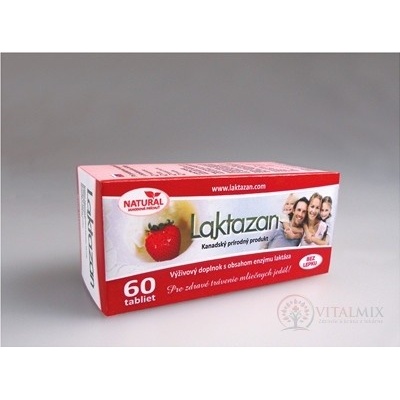 Gelda Laktazan enzym laktáza s příchutí máty 60 tablet