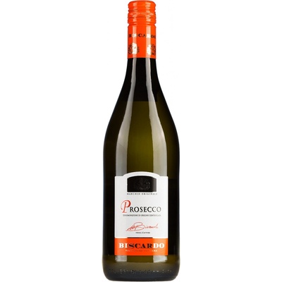 Biscardo Prosecco DOC Frizzante Screw Top biele 11% 0,75 l (čistá fľaša)