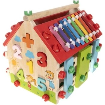 Kruzzel Дървена образователна къща - Kruzzel (KRU22564)