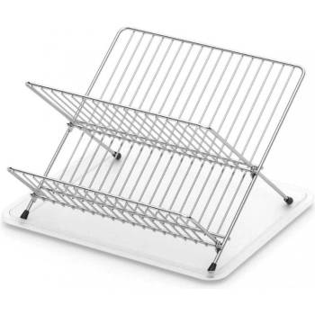 ZEPHYR Сгъваем сушилник за съдове zephyr zp-3000-tx , 2 нива, 36х30х21 см, Хром (3000120001)