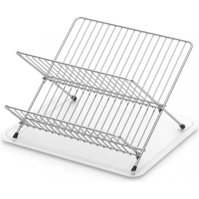 ZEPHYR Сгъваем сушилник за съдове zephyr zp-3000-tx , 2 нива, 36х30х21 см, Хром (3000120001)
