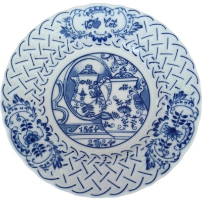 český porcelán Dubí Cibulák tanier výročný 2024 18 cm