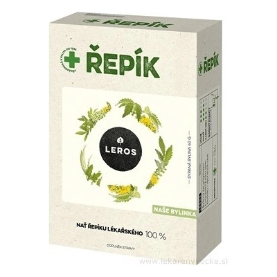 LEROS Čaj Řepík nať sypaná 40 g