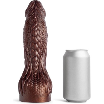 Mr. Hankey’s Toys Dildos & Dragons SM/MD prémiové silikonové dildo s Vac-U-Lock 26 x 4,5–6,3 cm