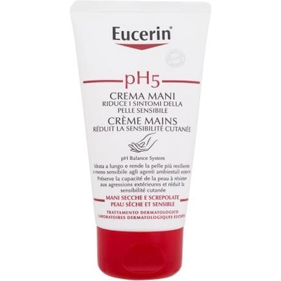 Eucerin pH5 Hand Cream крем за ръце за чувствителна и суха кожа 75 ml унисекс