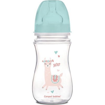 Canpol Babies láhev se širokým hrdlem Exotic Animals 35/222_GRE 300ml