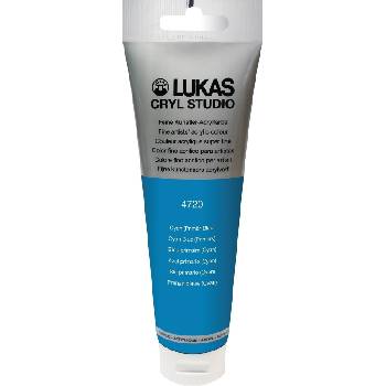 LUKAS Cryl Studio Plastic Tube АКРИЛНА боя Cyan Blue (Primary) 125 ml 1 бр (747200012)