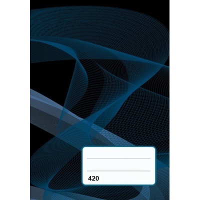 Reas Pack Školní sešit 420 A4 čistý černý