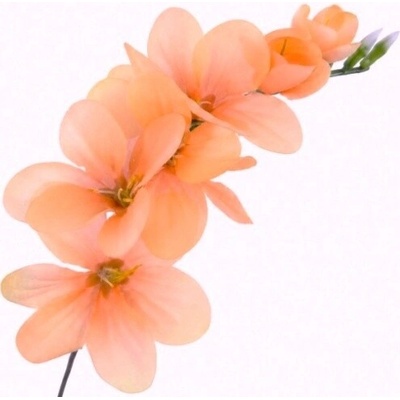 Umelá frézia lososová 15 cm