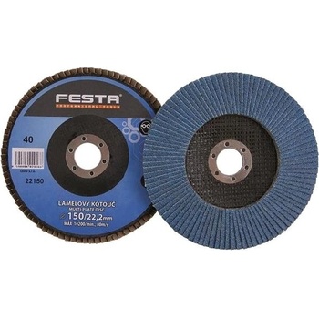 Festa Kotouč lamelový 115 mm P60 22141