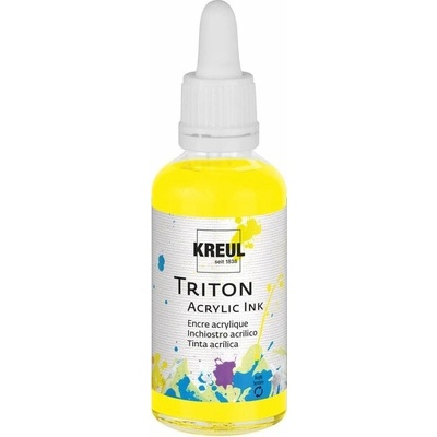 Kreul Tritom akrylový atrament 40 ml citron