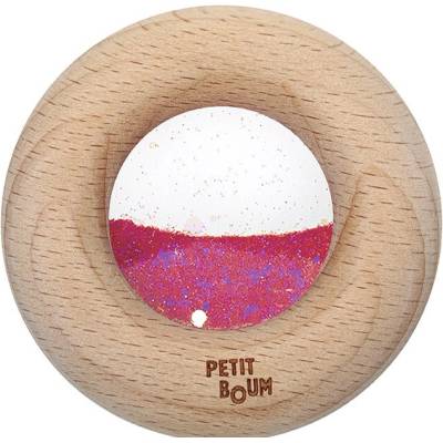 Petit Boum Senzorické chrastítko Calm růžové