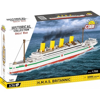 COBI 1681 H.M.H.S. Britannic, 1:700, 636 k – Zboží Dáma