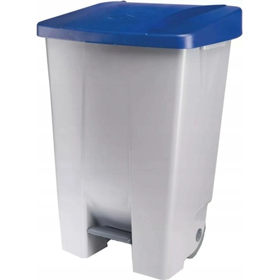 Gastrozone Odpadkový koš 80 l, šedý/modrý