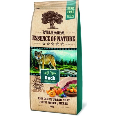 Velxara Adult FM Grain Free dog senior duck 3 x 11,4 kg