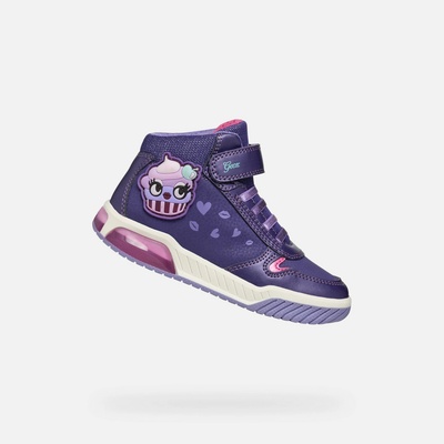 GEOX Виолетови момичешки маратонки Geox Inek Girl Geox | Lilav | Момичешки | 24