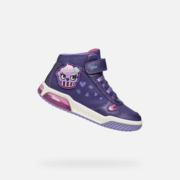 GEOX Виолетови момичешки маратонки Geox Inek Girl Geox | Lilav | Момичешки | 24