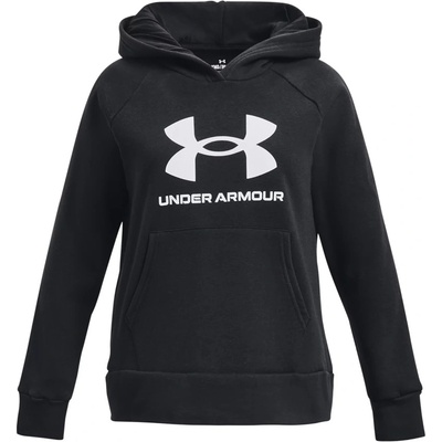 Under Armour Суитшърт с качулка Under Armour UA Rival Fleece BL Hoodie-BLK Черен Velikost YXS