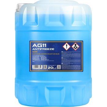 MANNOL Антифриз MANNOL Antifreeze AG11 (-40°C) Longterm, 20л (Antifreeze AG11 20L)