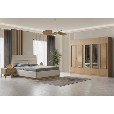 Baymob Mobilya Четирикрилен гардероб helen