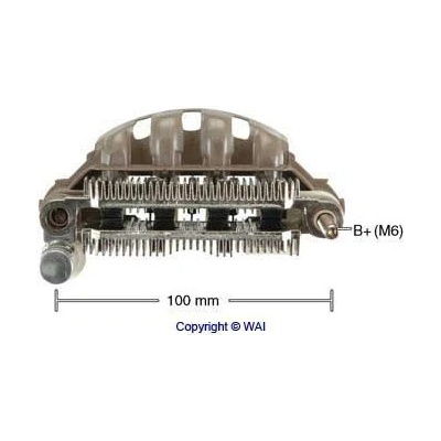 Diodový blok alternátoru Mitsubishi A4T01493