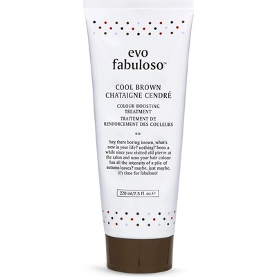 evo Fabuloso Cool Brown Colour Boosting Treatment 220 ml