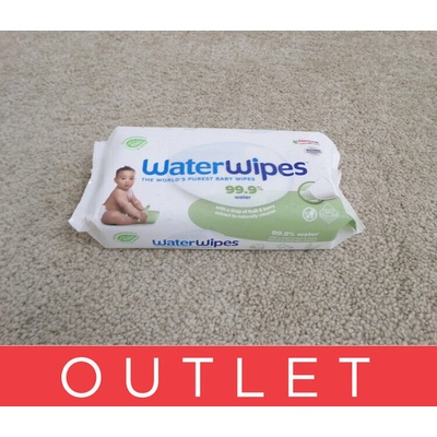 WATERWIPES 100% BIO odbúrateľné obrúsky 60 ks
