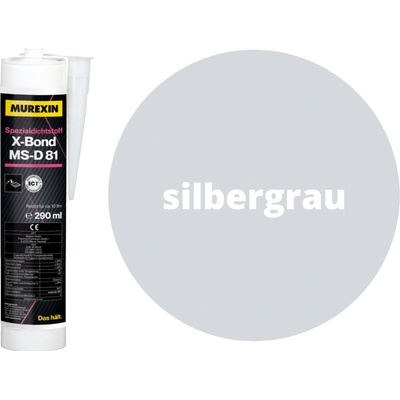 MUREXIN tmel škárovací X-Bond MS-D 81 290 ml silbergrau