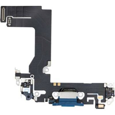 AppleKing nabíjecí a audio flex konektor pro iPhone 13 mini - modrý