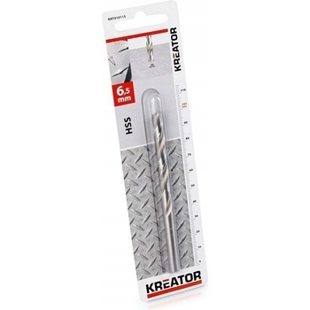 Kreator Vrták do kovu 6,5 mm HSS KRT010115