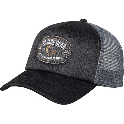 Savage Gear Badge Trucker Cap Black