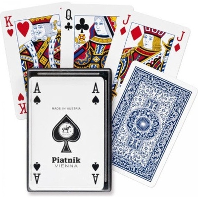 Piatnik Poker,Bridž Plastové karty v krabičce