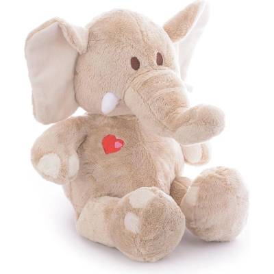 Tea Toys Плюшено слонче Tea, 40 см, Бежов