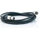 Master Audio Кабел Master Audio - PMC623/3, F-XLR/M-XLR, 3 m, черен (PMC623/3)