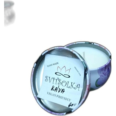 Svitsol Vonná svíčka v dóze Svitsolka Káva, Podzimní hřejivost 60 g