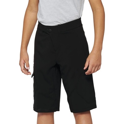 100% RIDECAMP Youthshorts black