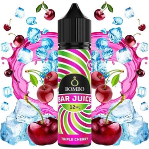 Bombo Bar Juice Triple Cherry Ice 12ml/60ml - boombvaping - 13,67 лв