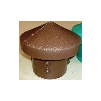 "Kryt sloupku plotu PVC 5/4""" 3ZPI524