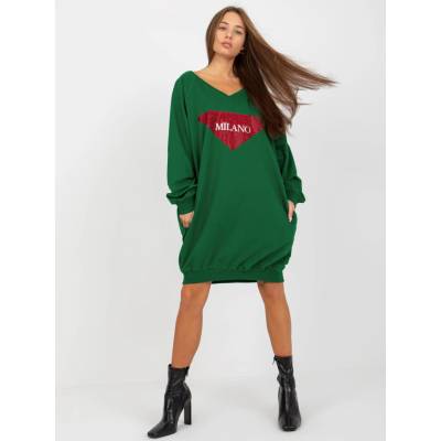 Mikina VI BL 3113.73P tmavo zelená
