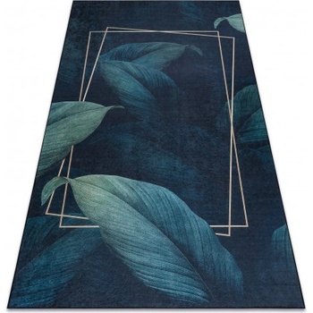 Dywany Łuszczów Andre Leaves 1170 modrá