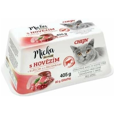 Chejn MICKA s hovězím 405 g – Zbozi.Blesk.cz