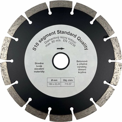 Atlas Standard Diamantový řezný kotouč 180 mm ST180