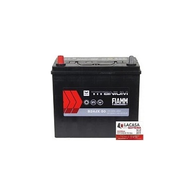 Fiamm Black Titanium 12V 50Ah 400A B24JX 50