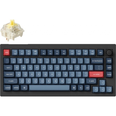 Keychron V1 Max Swappable RGB Backlight Banana Switch Knob Version V1M-D4