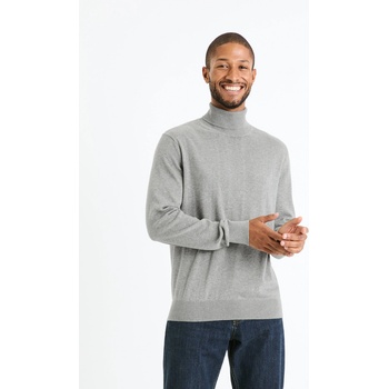 Celio Сив мъжки основен пуловер с ролка Celio Feroll Celio | Siv | МЪЖЕ | XXL