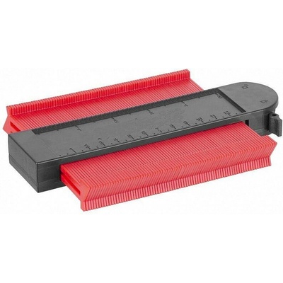 Šablona Strend Pro DG681, 125x130 mm, magnet, s uzamčením, pomůcka na obkreslení tvarů ST212574