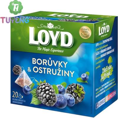 Loyd pyramidky Mokate ostružiny a borůvky 20 ks
