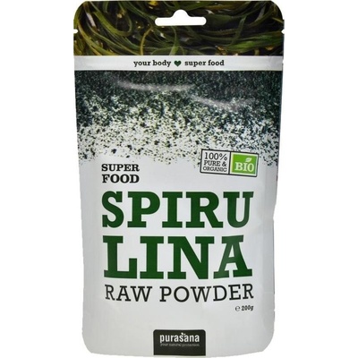 Purasana Spirulina Powder Bio 200 g